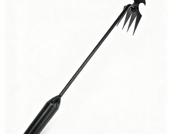 Garden Weeder Tool Long Handle, 4 Teeth Weed Puller, Manual Root Remover Tool, Lawn and Garden Weeding Tool