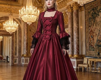 red court dresses Mermaid Evening Gown Sexy Dress Prom Court Train Sleeveless Strapless Satin with Slit Pure Color Red / 2