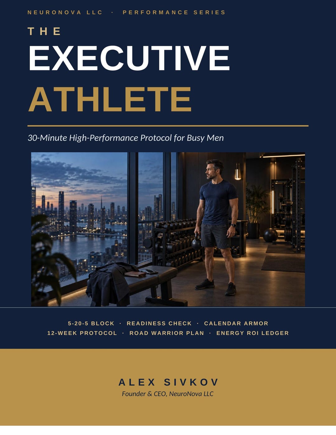 Workout Planner for Busy Men: Executive Athlete 12-week Dumbbell and ...