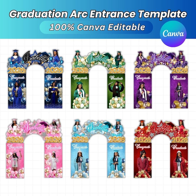 Arch Graduation Backdrop - Etsy