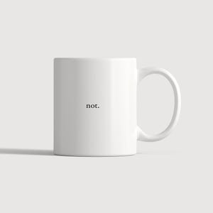 I love my job / not. – A sarcastic ceramic mug with a twist for the office | A gift for colleagues image 4