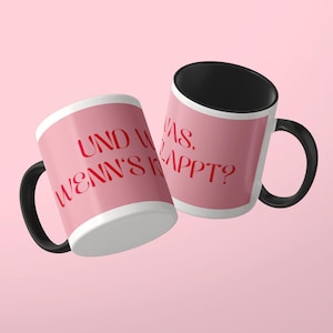 Och tänk om det fungerar? – Typografisk motivationsmugg | Mugg med positivt uttalande bild 7