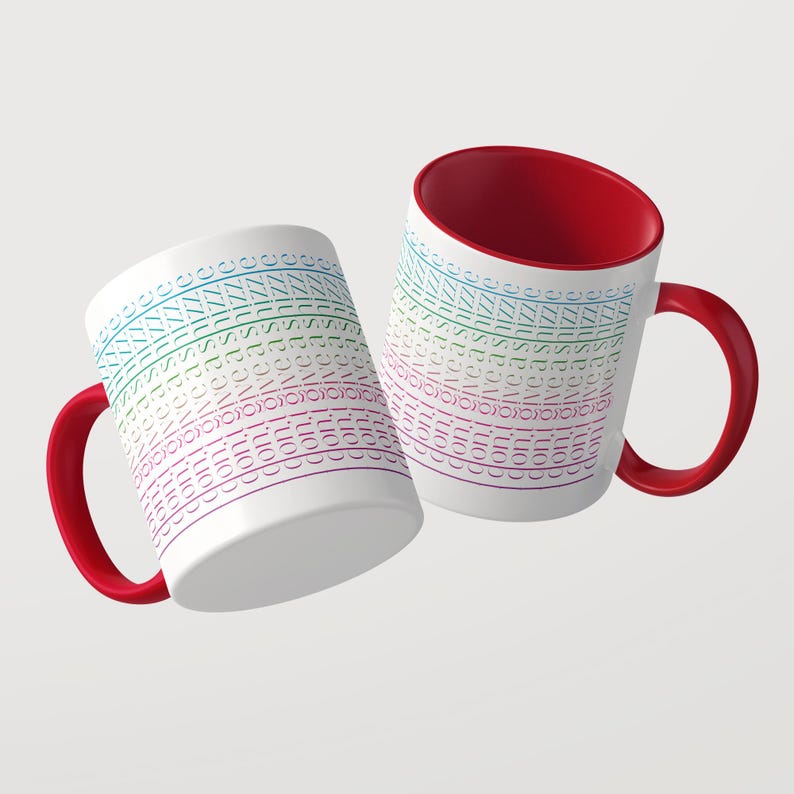 Tazza con scritta "Non me ne frega niente" colorata / Tazza da caffè sfacciata con scritta e stampa a 360 gradi / Regalo perfetto immagine 7