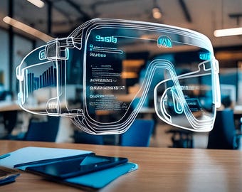 AR glasses in a corporate environment