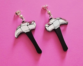 Hammer Heart Earrings