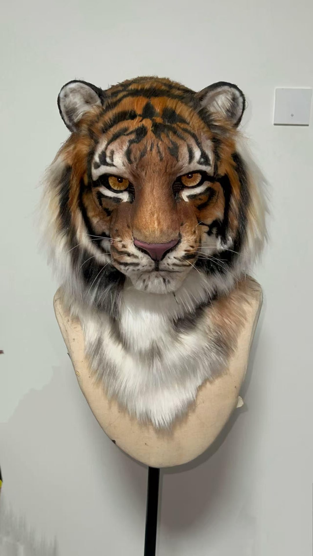 Realistic Tiger Head Mask - Etsy