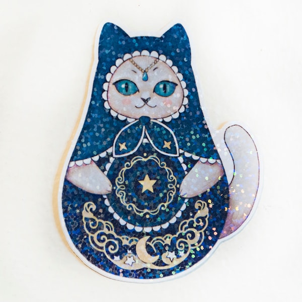 Cat Matryoshka Sticker VI