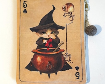 Kitty's Wonderland Spade 5 - Torba-worek z ilustracją kota