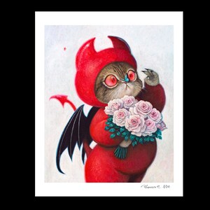 Vermilion The Little Cat Devil #3- Limited Edition of 20 Fine Art Print