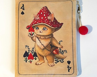 Kitty's Wonderland Spade 4 - Torba-worek z ilustracją kota