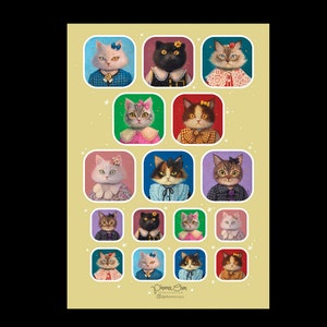 Fancy Sticker Sheet