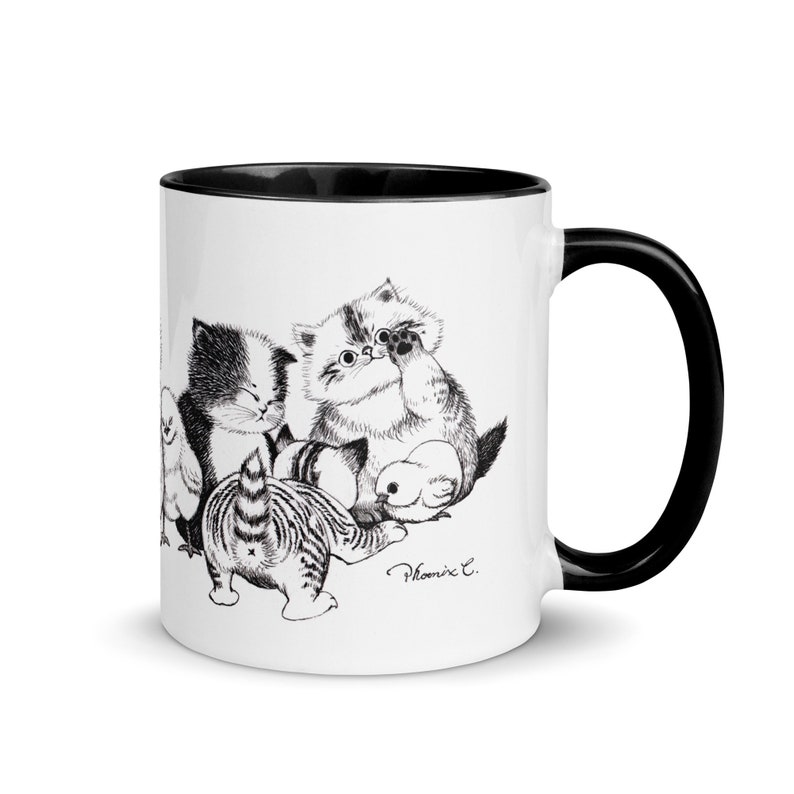 Cattitude Keramiktasse 11oz Bild 1