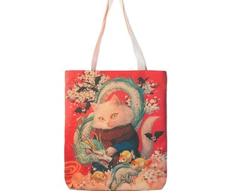 Cozy #141-Year of the Dragon- Tote Bag