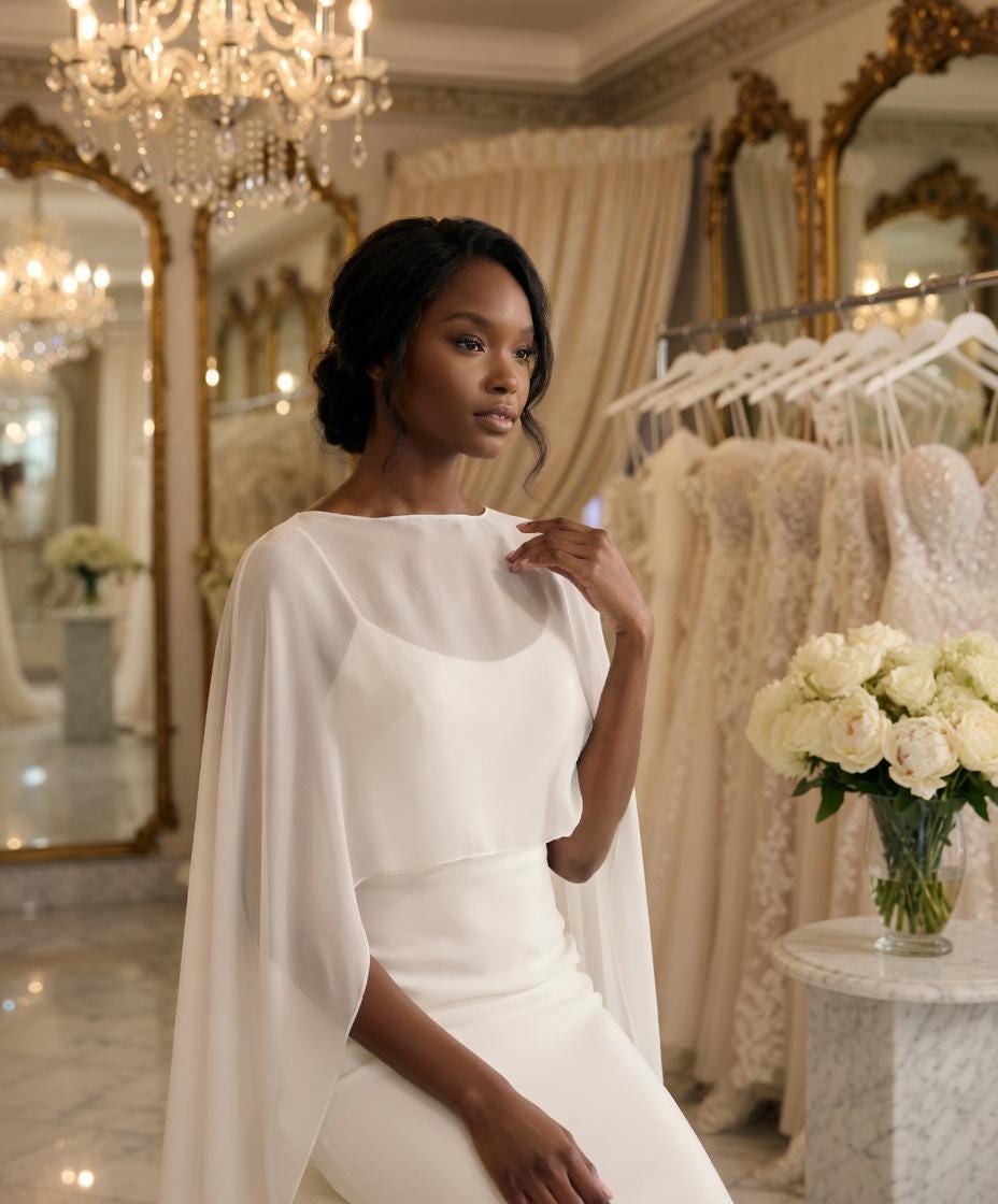 sachin and babi light blue dress Wedding Gown Toppers, Capes, and More Bridal Accessories