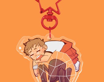 Project Hail Mary Ryland Grace and Rocky schlaf Schlüsselanhänger(VORBESTELLUNG)