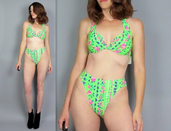 90s high cut bikini