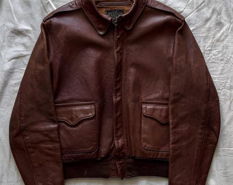 Men's Brown Leather Bomber Jacket – Vintage Biker Style, Slim Fit Outerwear