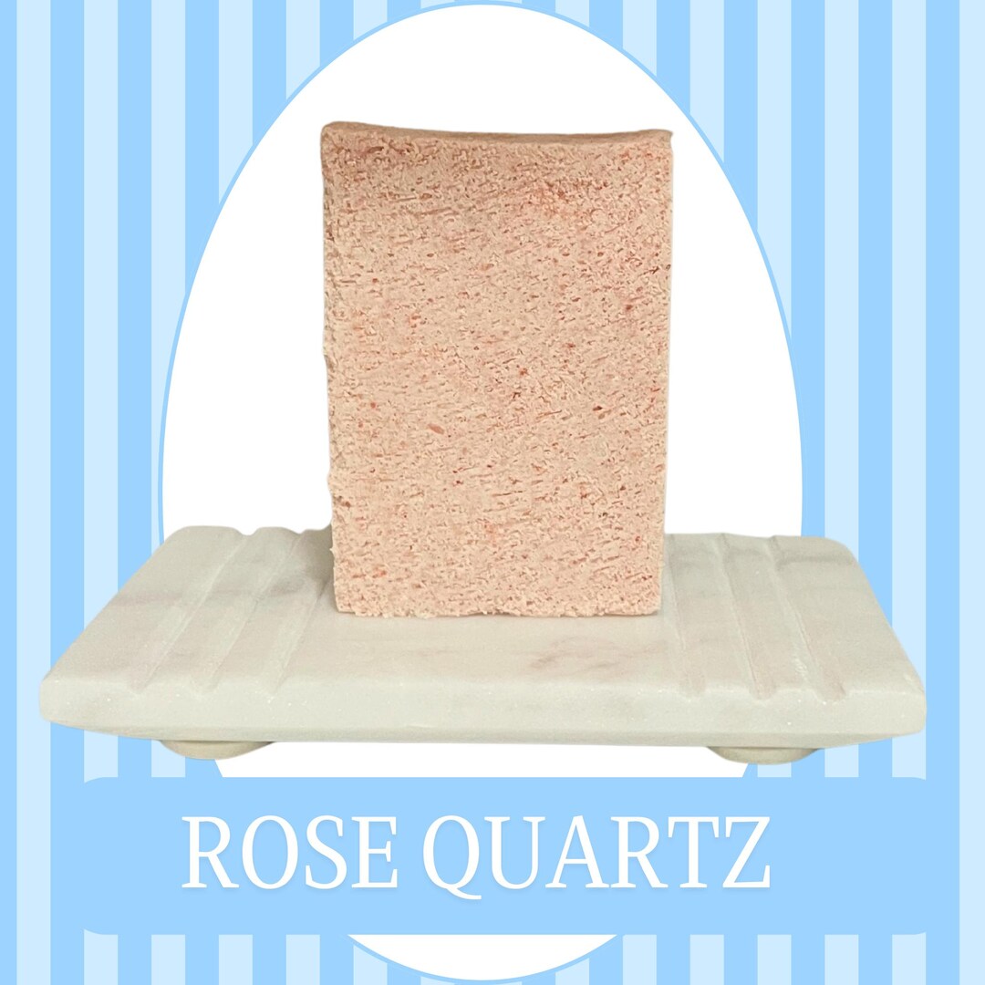 Pink Himalayan Sea Salt Soap | Rose Scented - Etsy