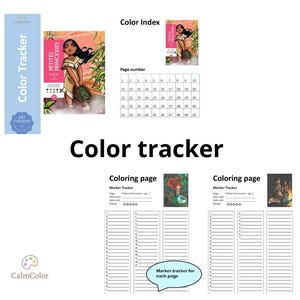 Kleine Prinzessinnen – Malvorlagen-Tracker – Vorlage für Malvorlagen-Tracker – Marker-Tracker – Disney Malen nach Zahlen – Druckbar – A4