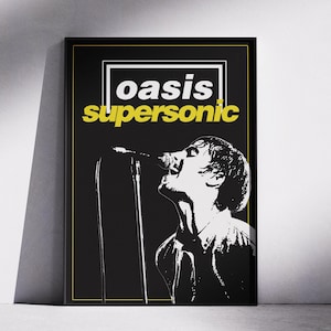 Oasis Art Supersonic - Etsy