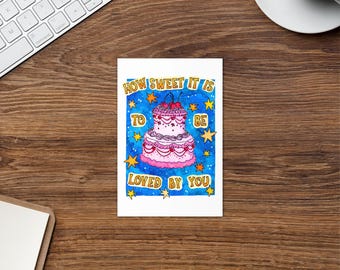 Greeting card 5x7