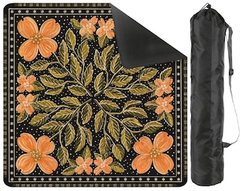 Flower Dot Mahjong Mat 31.5"x31.5"