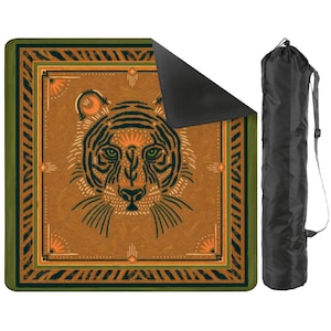 Tiger Mahjong Mat 31.5"x31.5" image 1