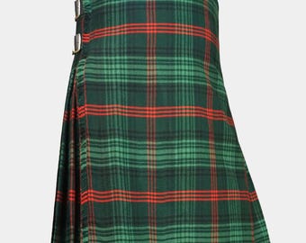Handmade Ross Hunting Modern Tartan Kilt – 8 Yard Kilt - 100% Acrylic Wool Scottish Clan Design
