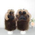 Brown Cat Paw | Faux Fur Handpaw for Cat Lovers, Fursuit Paws, Cosplay Accessory product logo