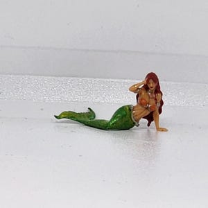 HM Little Mermaid Minature Doll House Fairy Garden Figurine Micro Tiny Terrarium 画像 3
