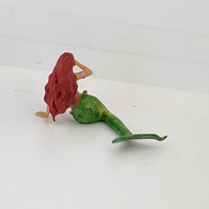 HM Little Mermaid Minature Doll House Fairy Garden Figurine Micro Tiny Terrarium 画像 4