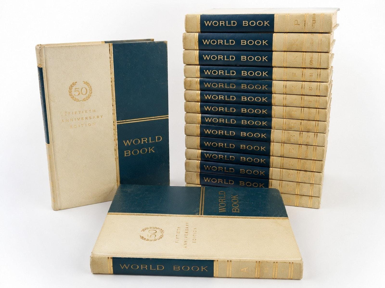 Vintage Encyclopedia Complete Set - Etsy