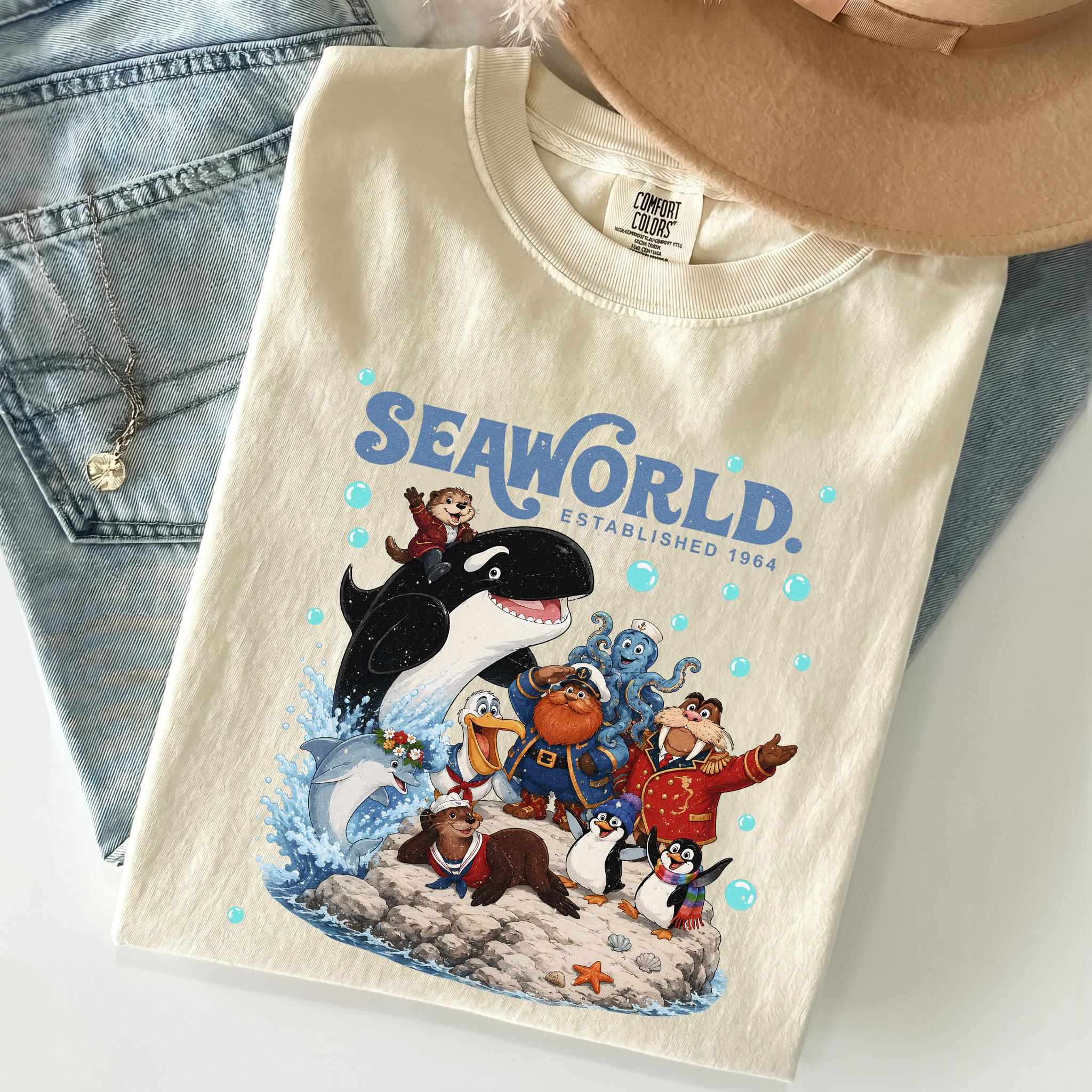 Seaworld Vintage Tshirt - Etsy