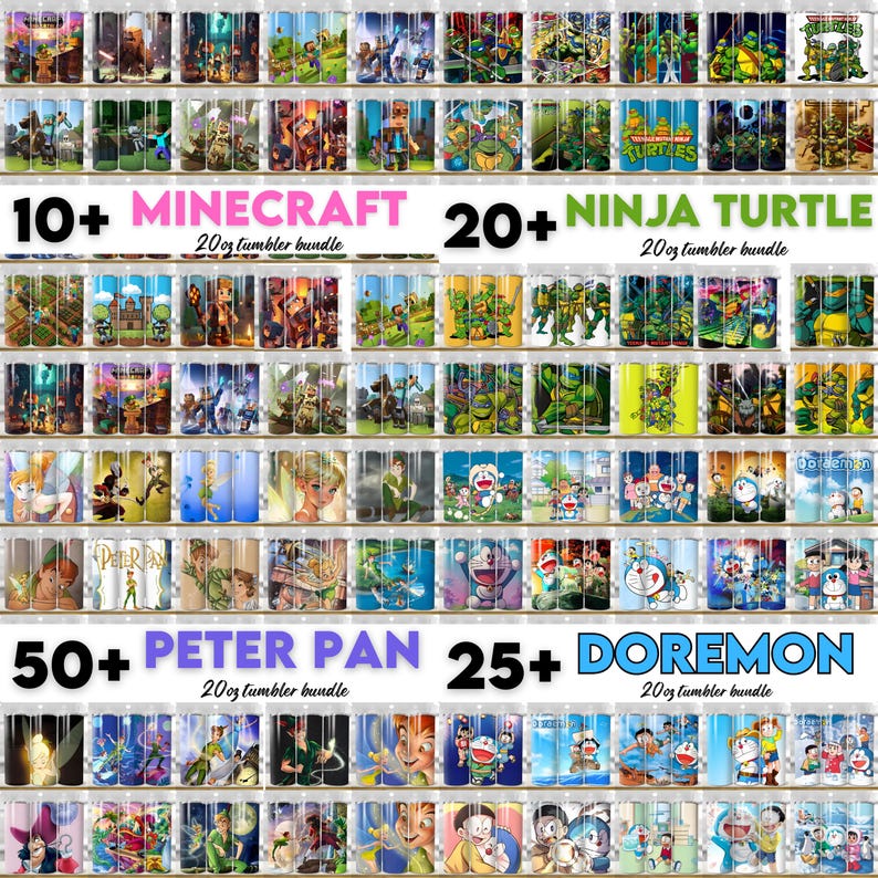 3500+ 20oz Tumbler Bundle All Cartoons Character Sublimation Stitch Tumbler 90s Cartoon Tumbler, Stitch Tumbler PNG Insant Download image 9