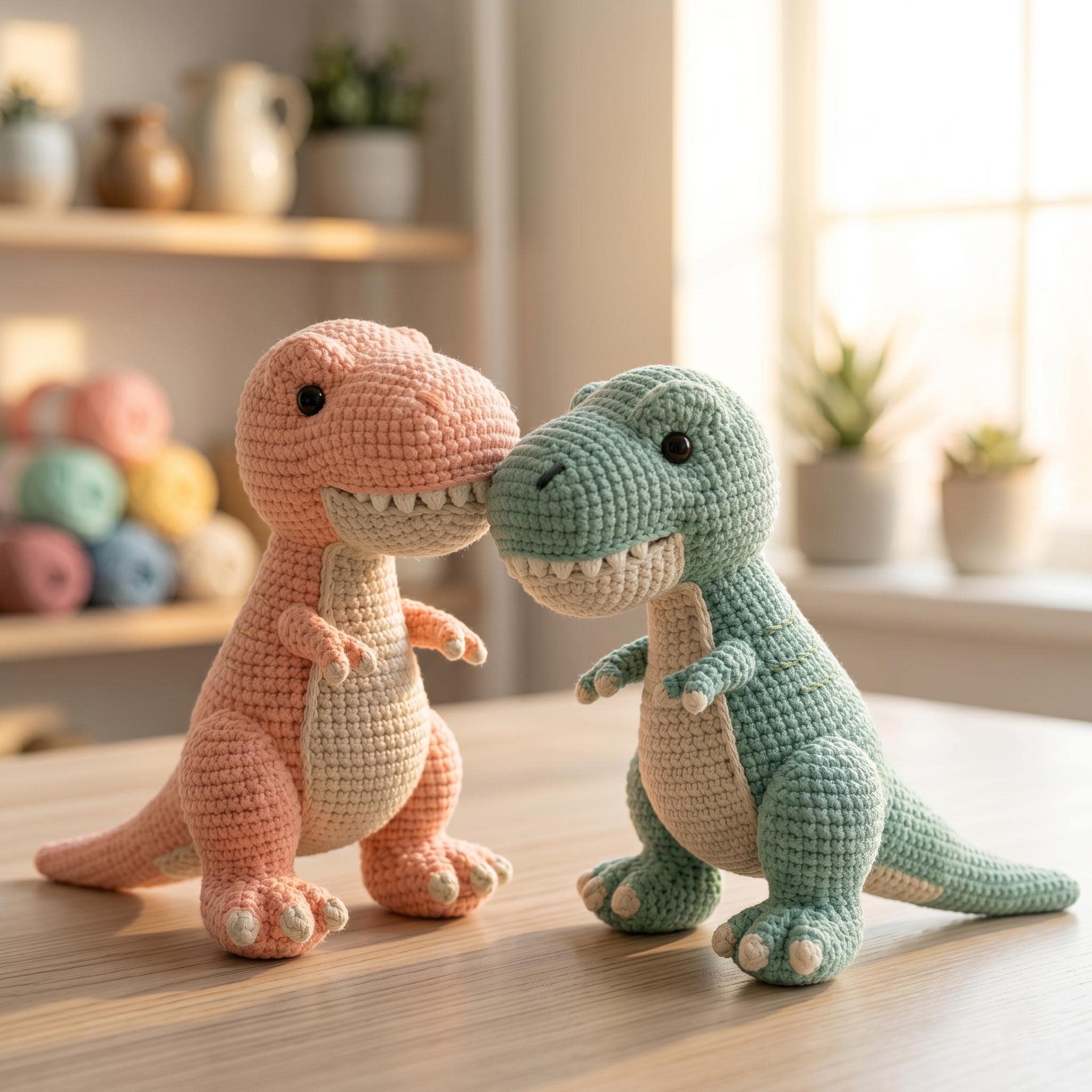 Easy T-Rex Amigurumi Plush Tutorial