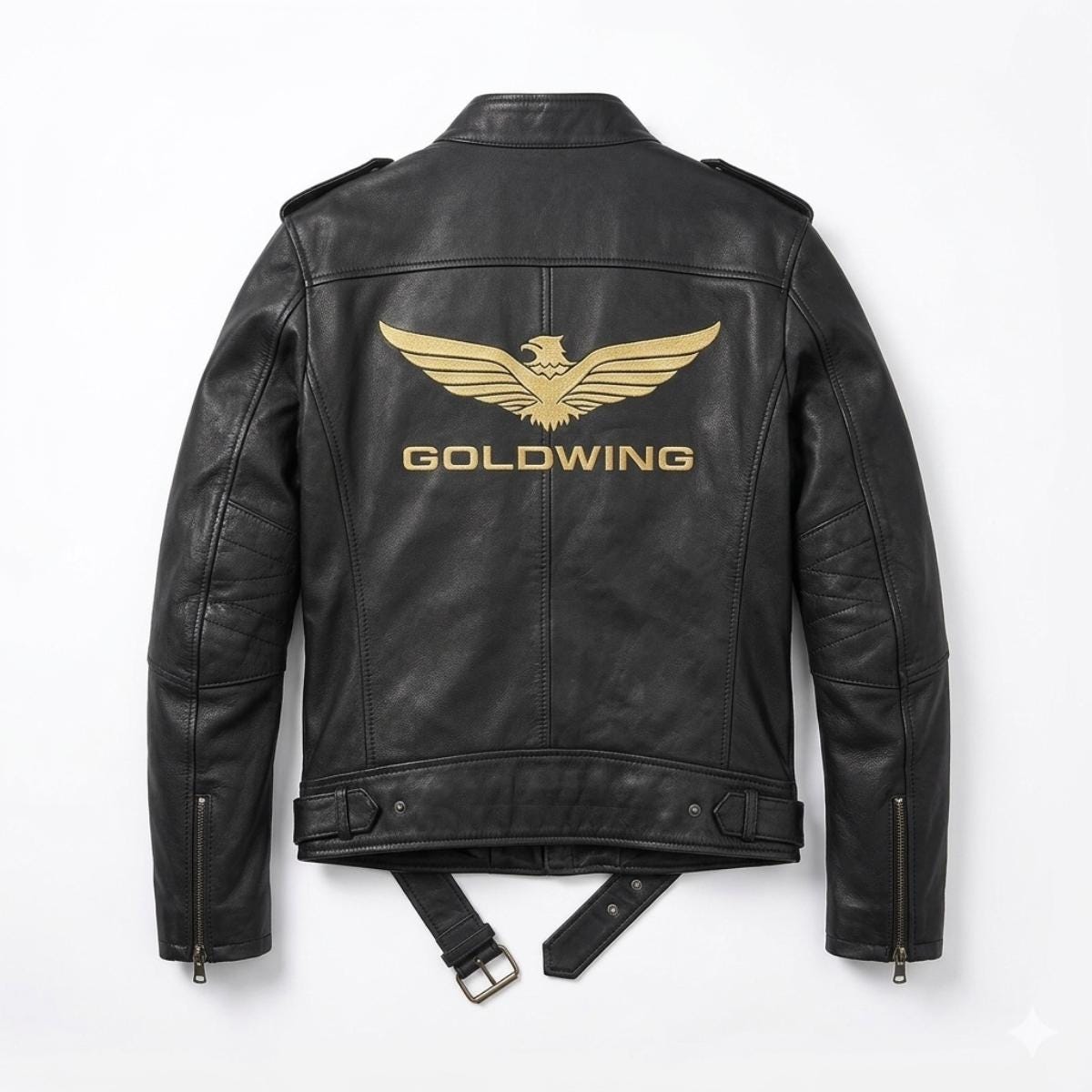 GOLDWING フード付きレザー風ジャケット 2XL Goldwing jacket - Etsy 日本