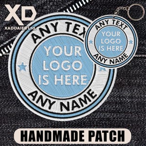 Custom Baseball Bat Knob Patch Funny Meme Humor Personalized Team Name Number Embroidered Patch Iron On Keychains Hook & Loop For Jacket Hat