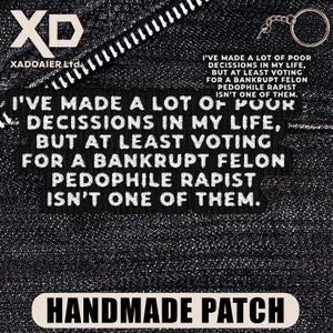 Ive Made A Lot Of Poor Decisions Patch Funny Meme Activist Humor Embroidered Patch Iron On Keychains Hook & Loop For Jacket Jeans Backpack