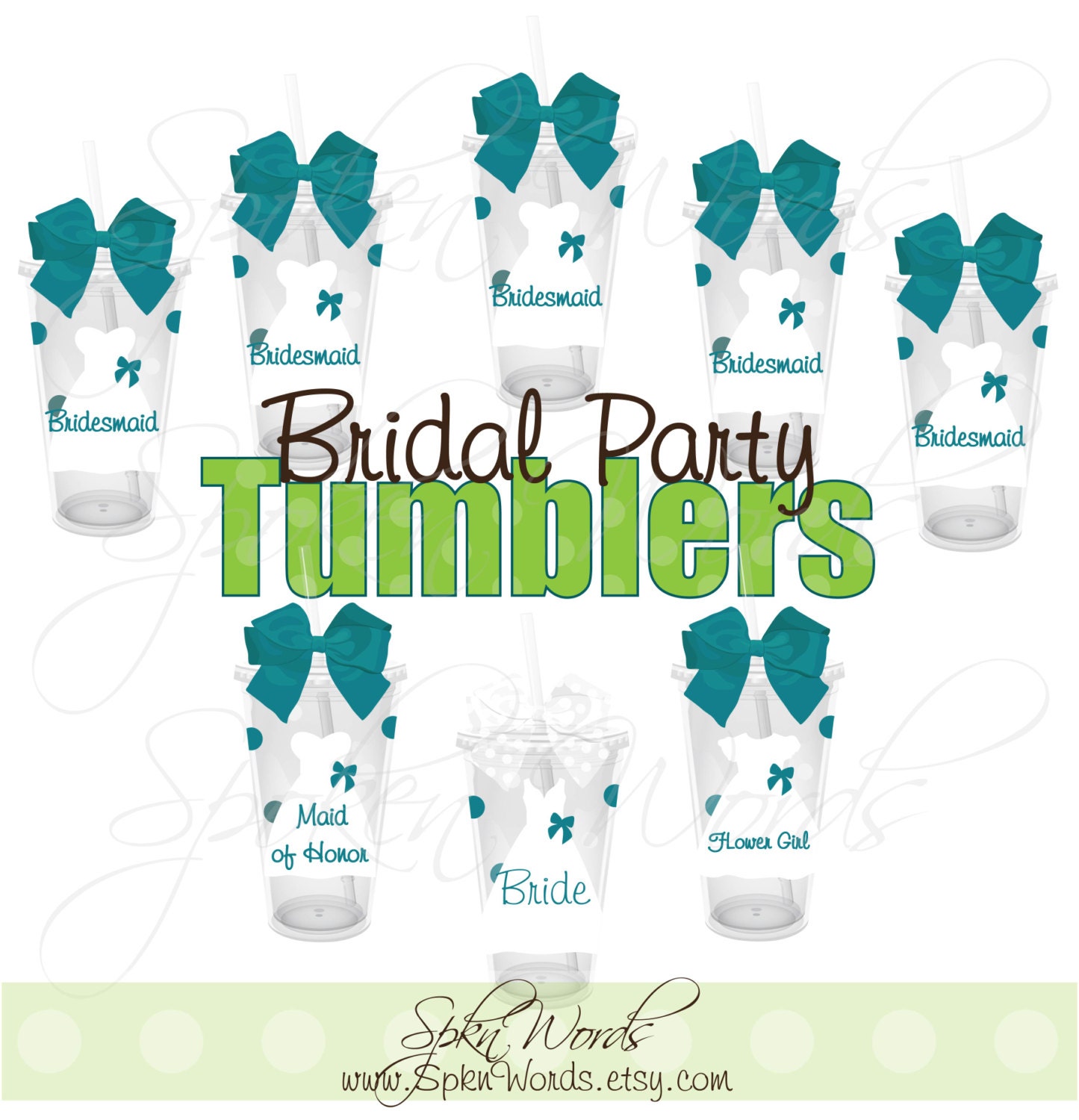 Set of 8 Bridal Party Gifts Wedding Party Gifts Personalized Etsy