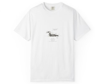 Camiseta con estampado de lobo canadiense tonto / Camiseta con estampado divertido de somormujo