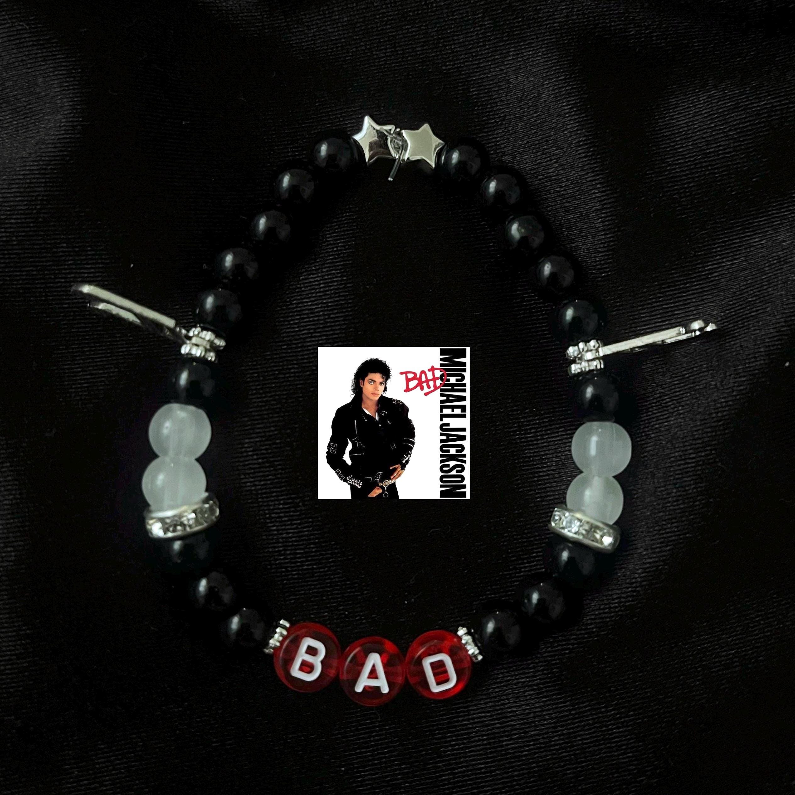 Michael Jackson Bad Album Inspired Bracelet - Etsy