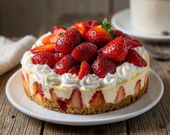 ストロベリーチーズケーキのレシピ