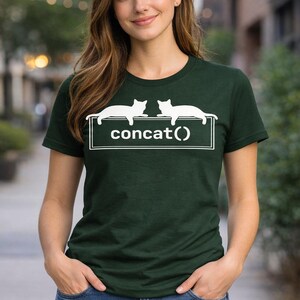 猫のコーディングTシャツ、面白いプログラマーユーモア、ソフトウェアエンジニアへのギフト、コーダー猫Tシャツ