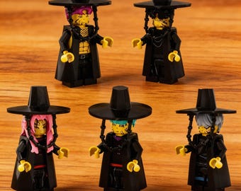 Set de minifiguras de cazadores de demonios de Kpop, juguete de bloques Saja para niños, regalos de cumpleaños