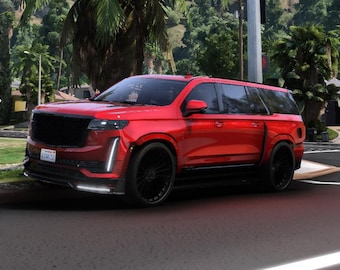 Fivem Debadged kugelsicheres Mansory Escalade Widebody