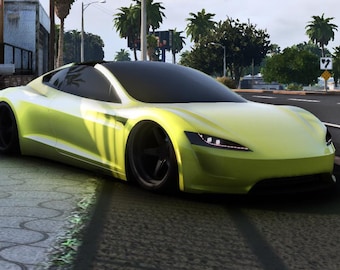 Fivem Debadged 2028 Tesla Roadster