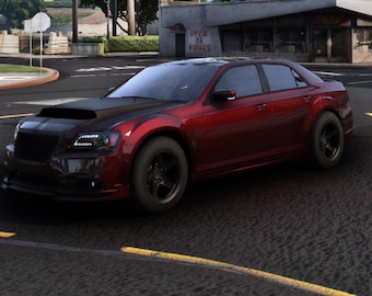 Fivem Debadged Chrysler 300s SRT