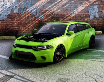 Fivem Debadged Dodge Magnum SRT Hellcat Redeye