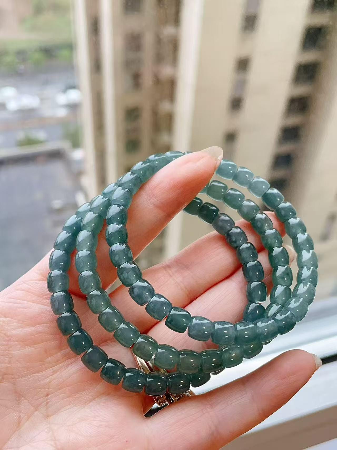アイスブルージェダイト - Etsy 日本