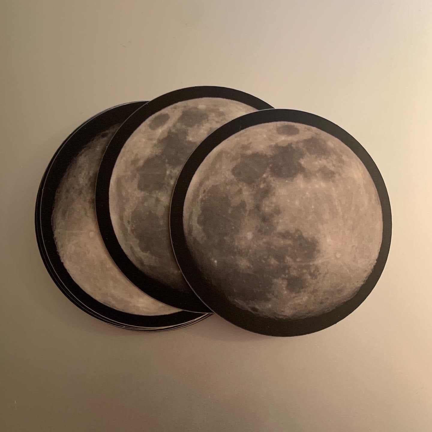 Moon Sticker - Etsy